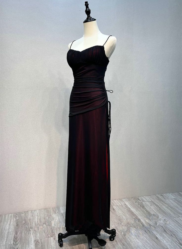 Alluring Mermaid Sweetheart Sleeveless Ruched Burgundy Long Prom Dress